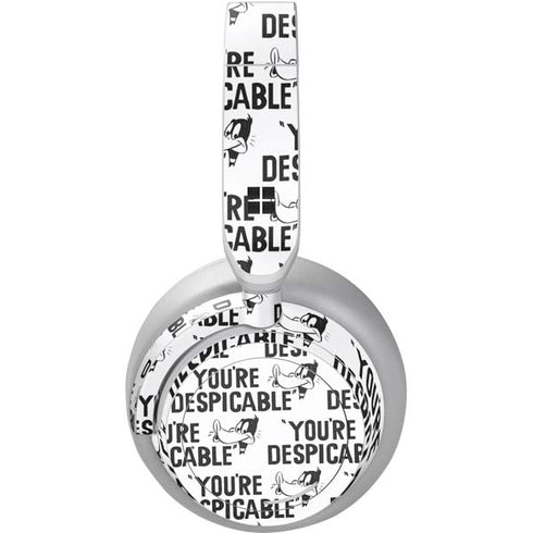 Looney Tunes Daffy Duck Youre Despicable Grid Surface Headphones Skin